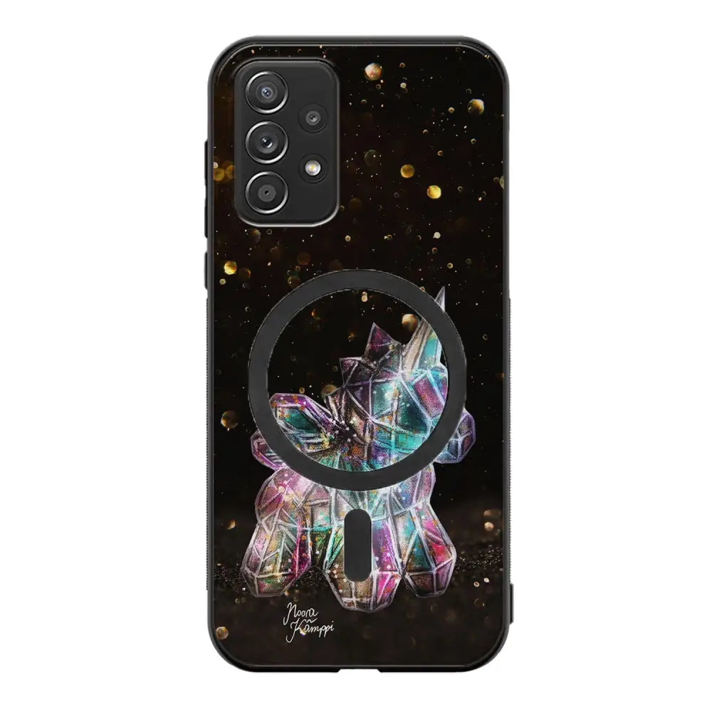Samsung Galaxy A52s unicorn suojakuoret - Kulta - Noora Kämppi