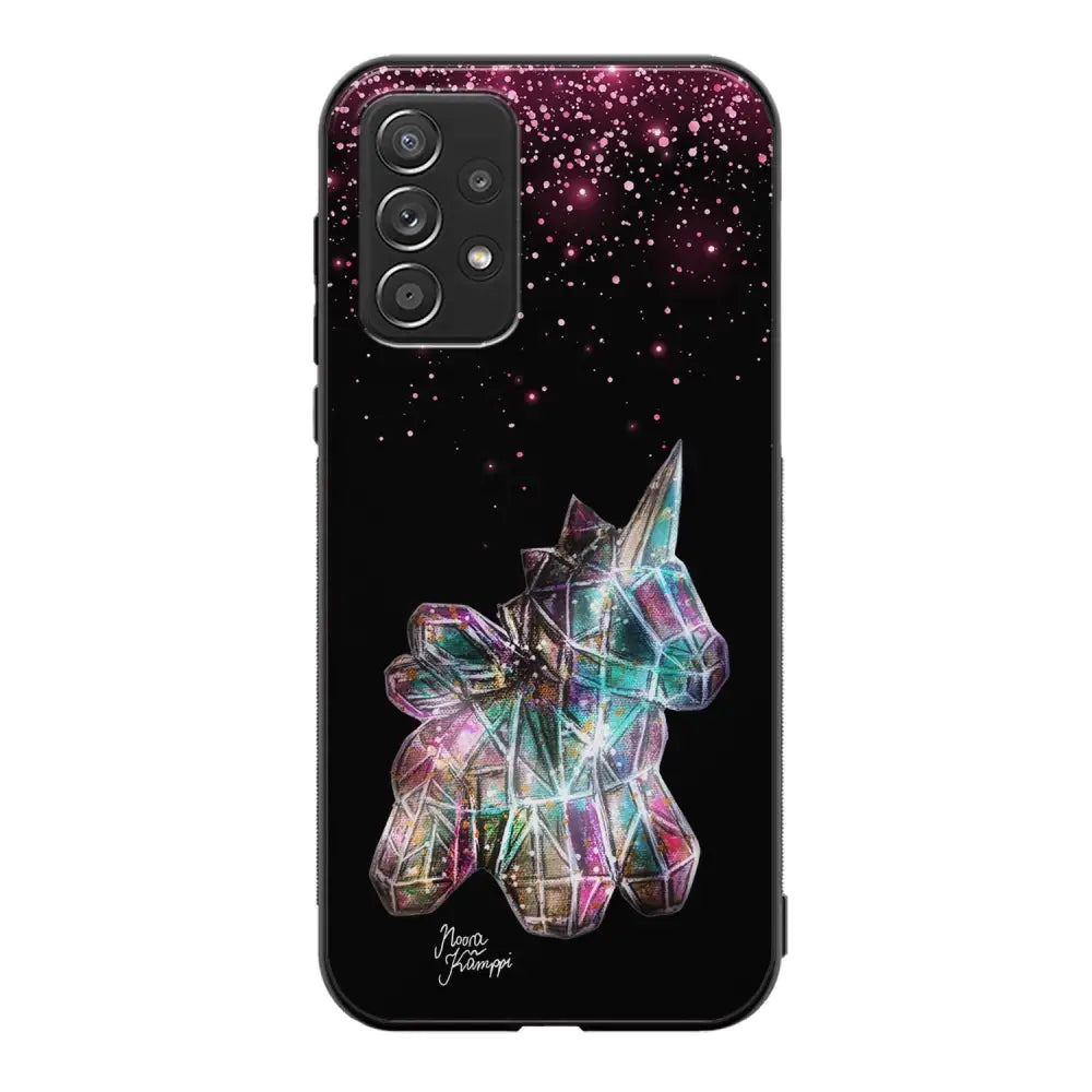Samsung Galaxy A52s unicorn suojakuoret - Pinkki - Noora Kämppi - Ei