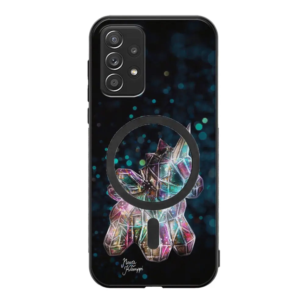 Samsung Galaxy A52s unicorn suojakuoret - Sininen - Noora Kämppi