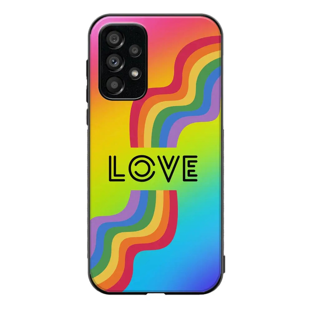 Samsung Galaxy A53 pride suojakuoret - Love - Ei