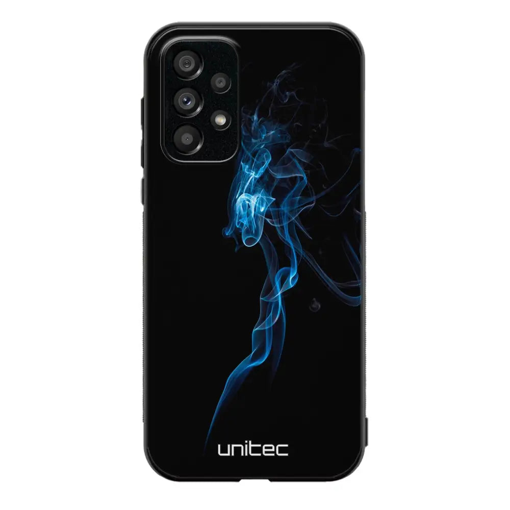 Samsung Galaxy A53 suojakuoret - Blue Smoke On Black - Ei
