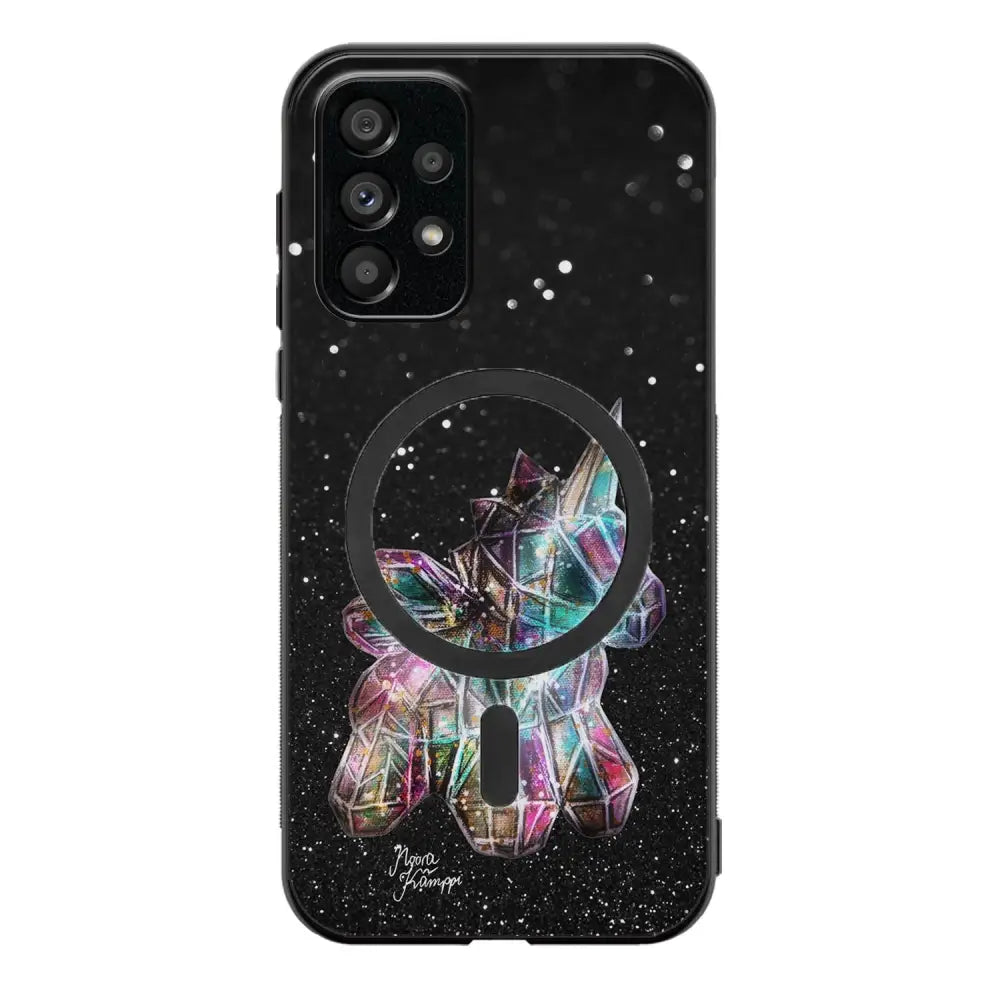 Samsung Galaxy A53 unicorn suojakuoret - Valkoinen - Noora Kämppi