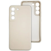 Samsung Galaxy A54 5G Silikonikuori - Kermanvalkoinen