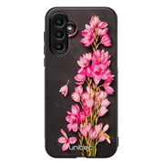 Samsung Galaxy A54 kukka suojakuoret - Pink Flowers - Ei