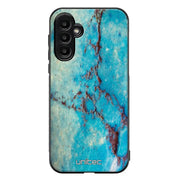Samsung Galaxy A55 marmori suojakuoret - Turquoise Marble - Ei