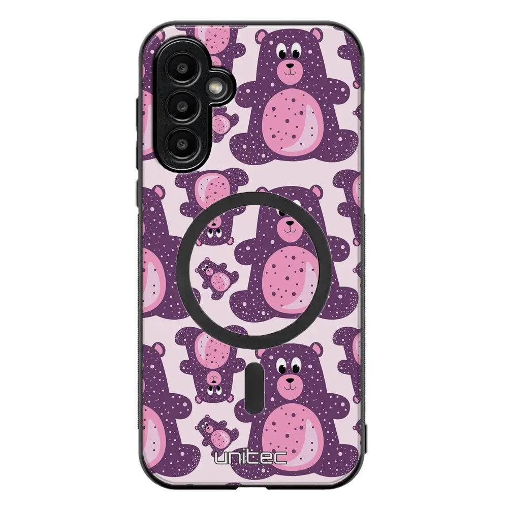 Samsung Galaxy A56 suojakuoret - Purple Teddy Bear