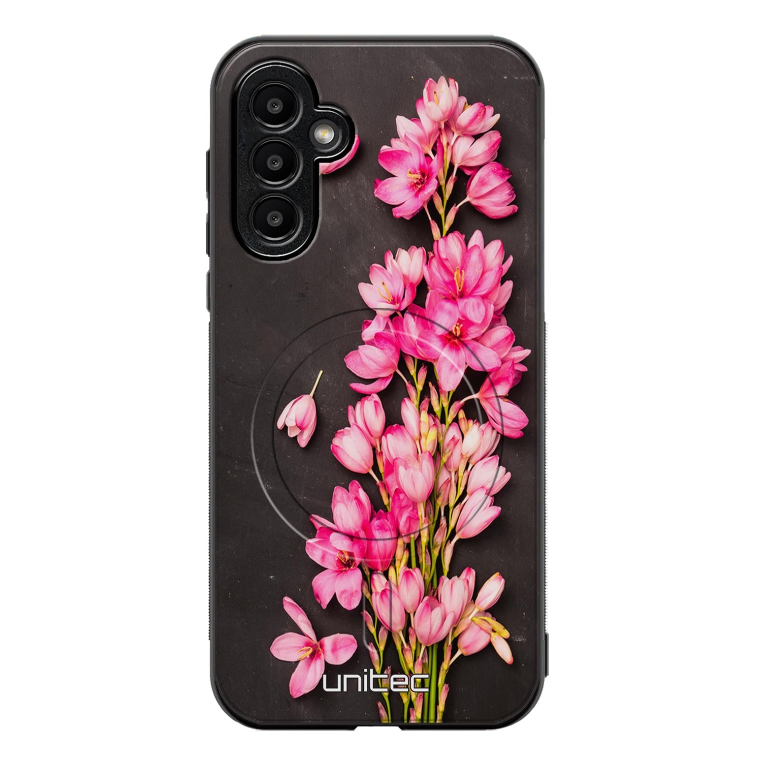 Samsung Galaxy A57 kukka suojakuoret - Pink Flowers