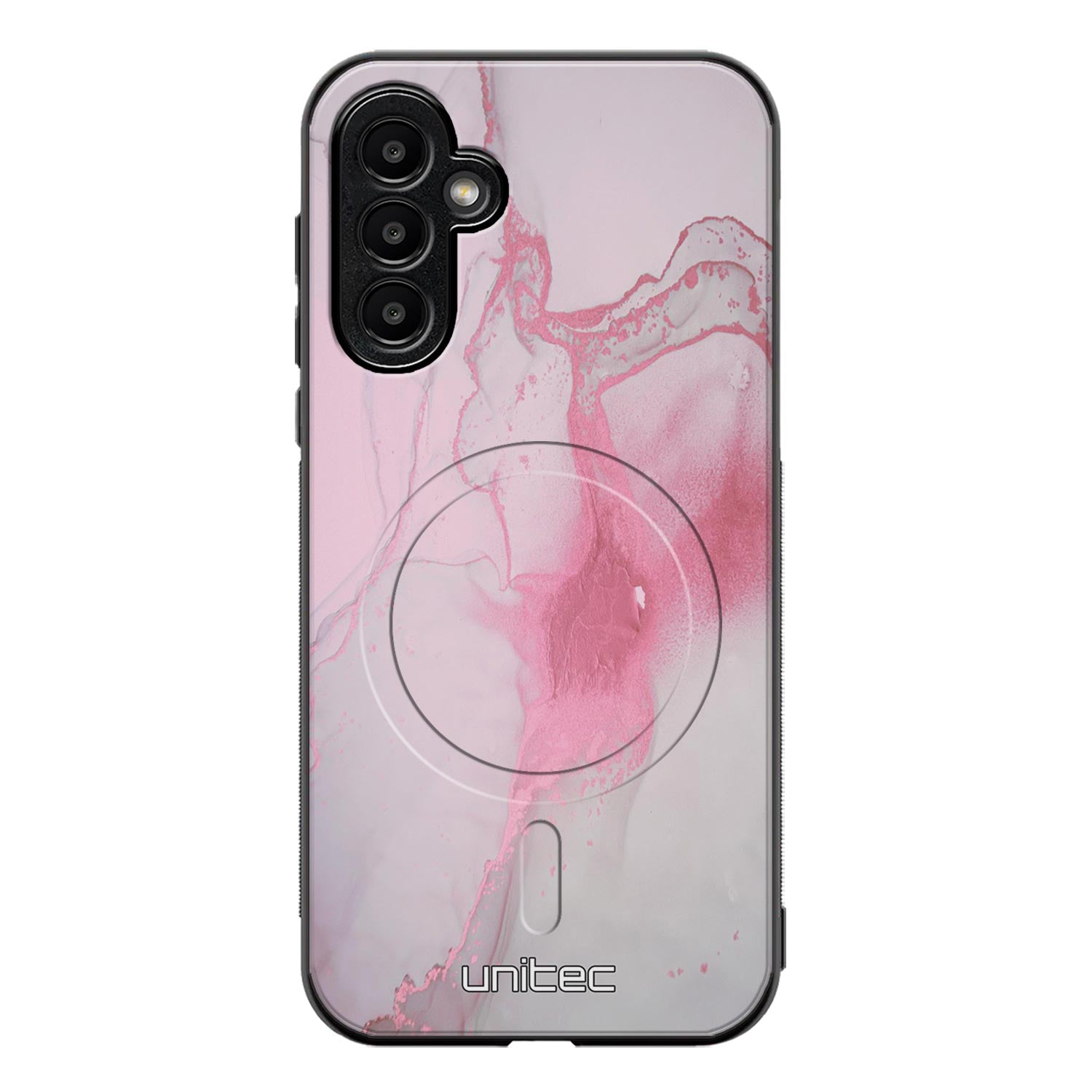 Samsung Galaxy A57 marmori suojakuoret - Pink Pok Rie