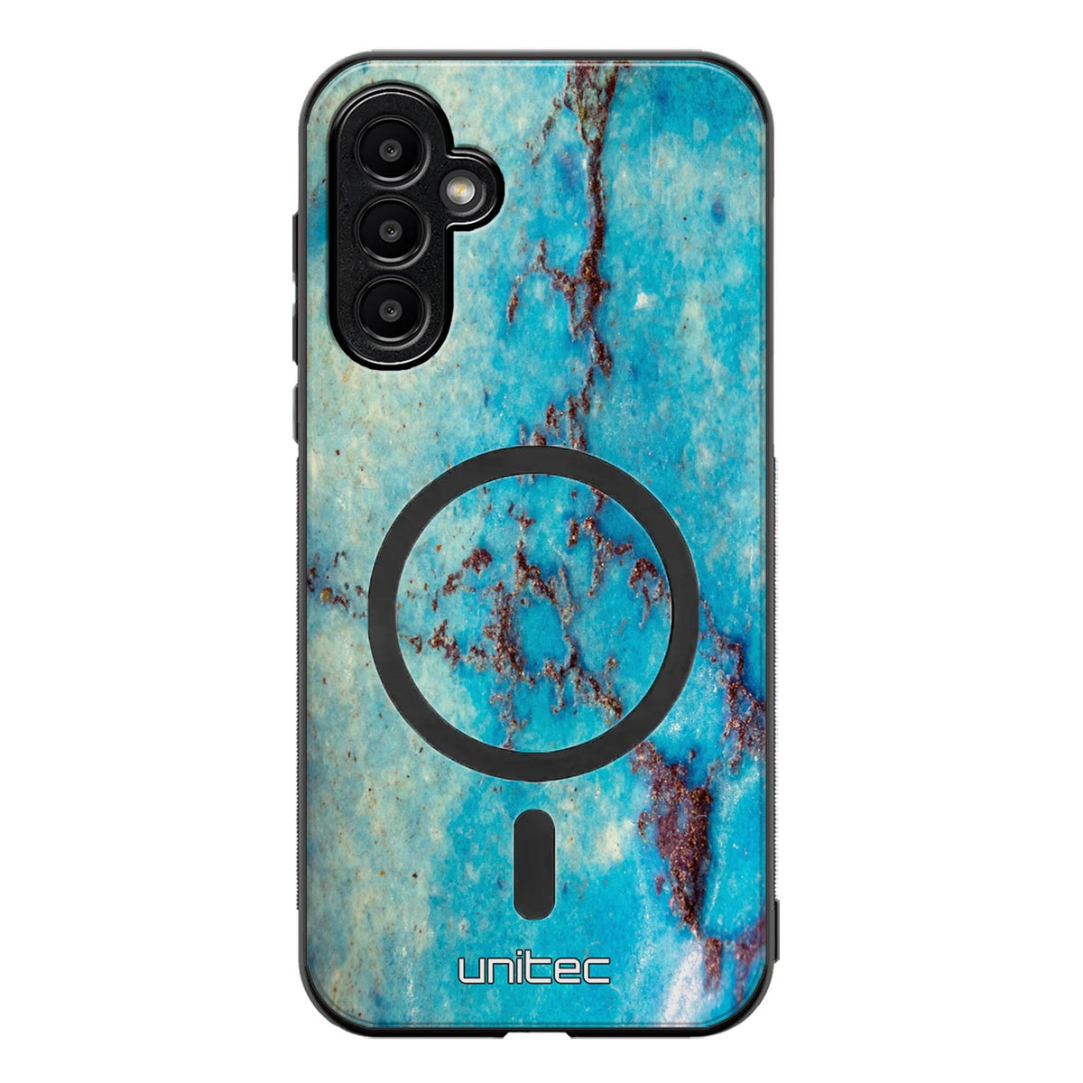 Samsung Galaxy A57 marmori suojakuoret - Turquoise Marble