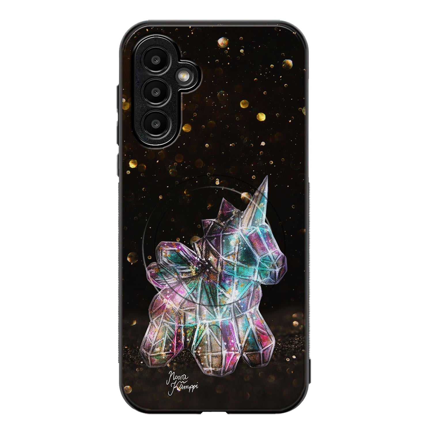 Samsung Galaxy A57 unicorn suojakuoret - Kulta - Noora Kämppi