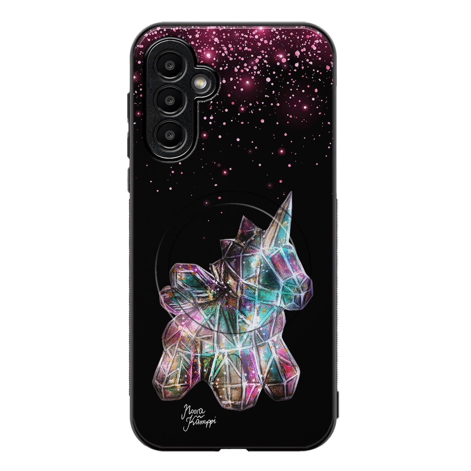 Samsung Galaxy A57 unicorn suojakuoret - Pinkki - Noora Kämppi