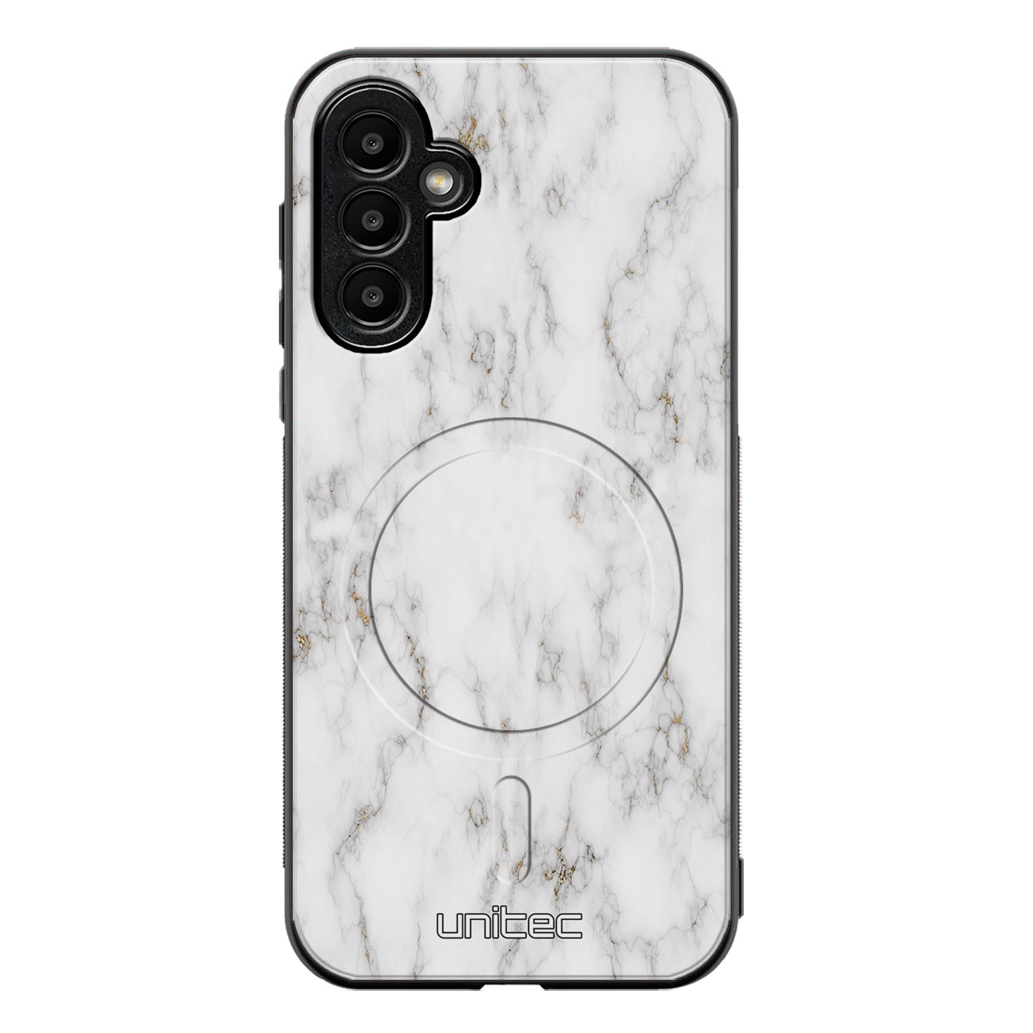 Samsung Galaxy A57 marmori suojakuoret - White Marble