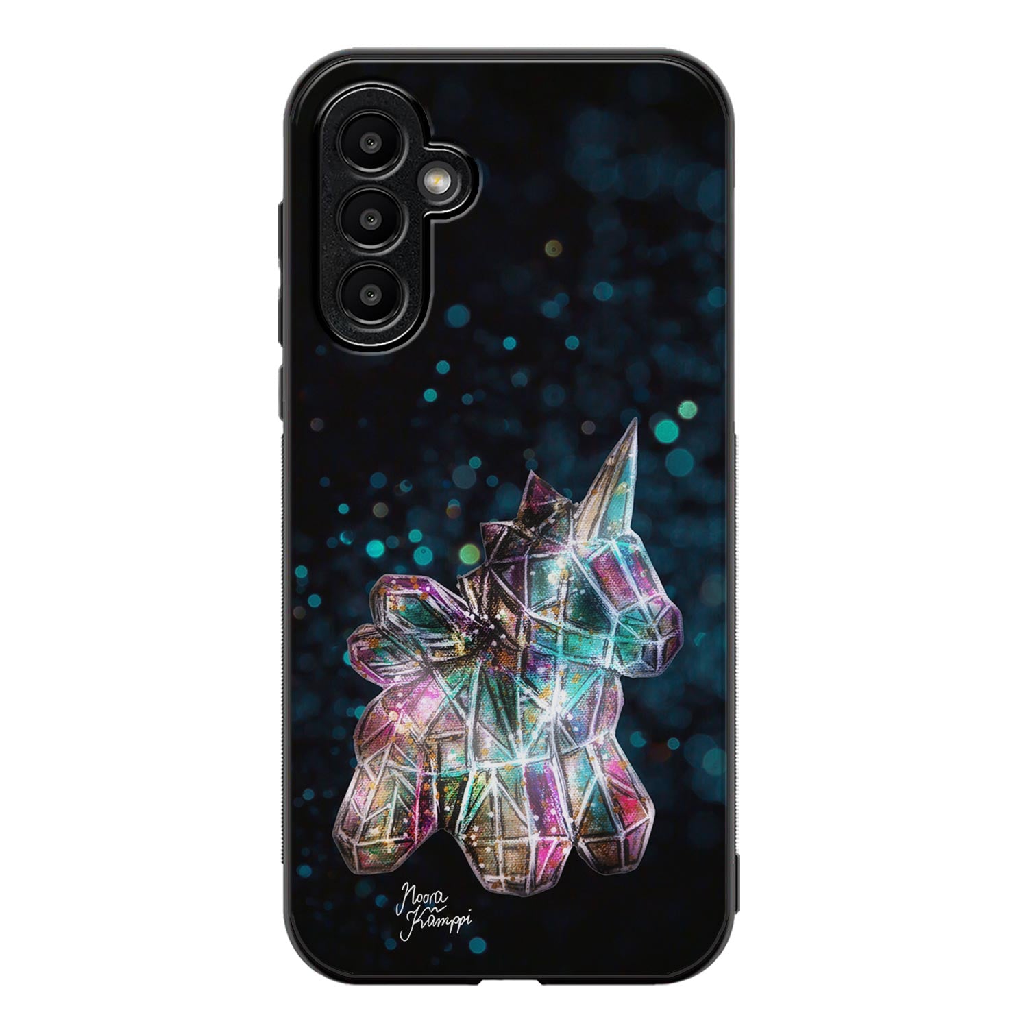 Samsung Galaxy A57 unicorn suojakuoret - Sininen - Noora Kämppi