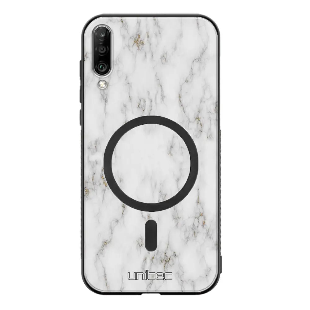 Samsung Galaxy A70 marmori suojakuoret - White Marble