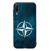 Samsung Galaxy A70 nato suojakuoret - Sininen - Ei