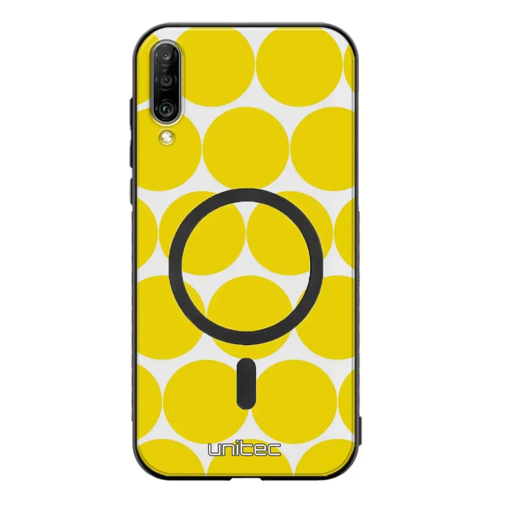 Samsung Galaxy A70 pallo suojakuoret - Keltainen Pallo