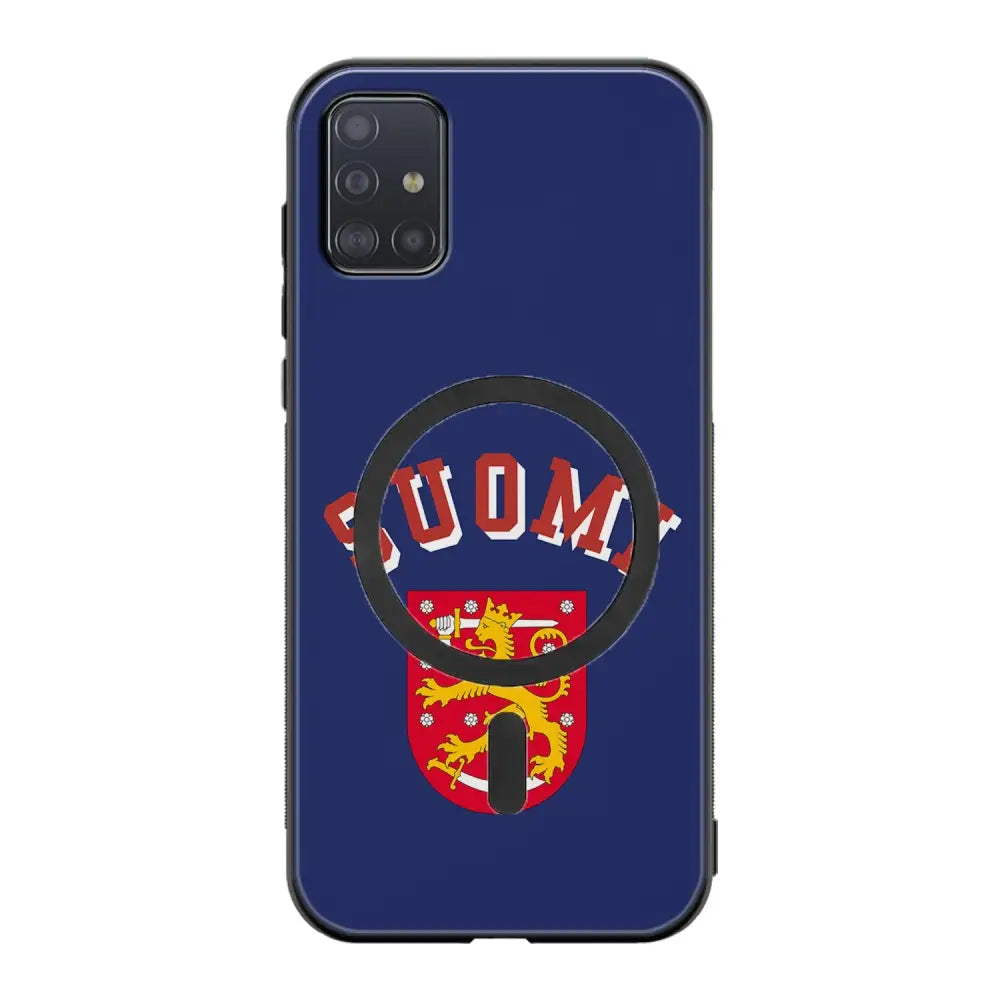 Samsung Galaxy A71 jääkiekko suojakuoret - Leijonat Suomi