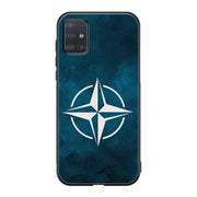 Samsung Galaxy A71 nato suojakuoret - Sininen - Ei