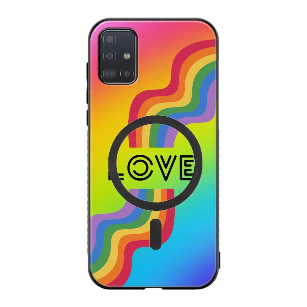 Samsung Galaxy A71 pride suojakuoret - Love