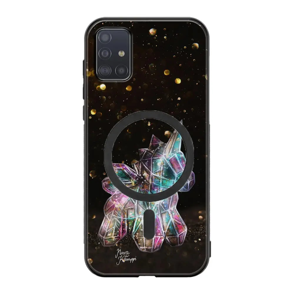 Samsung Galaxy A71 unicorn suojakuoret - Kulta - Noora Kämppi