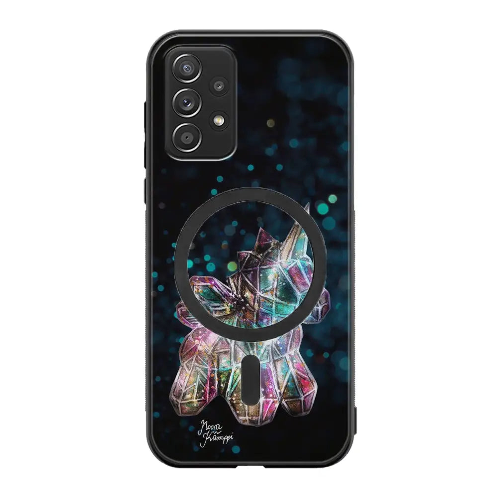 Samsung Galaxy A72 unicorn suojakuoret - Sininen - Noora Kämppi