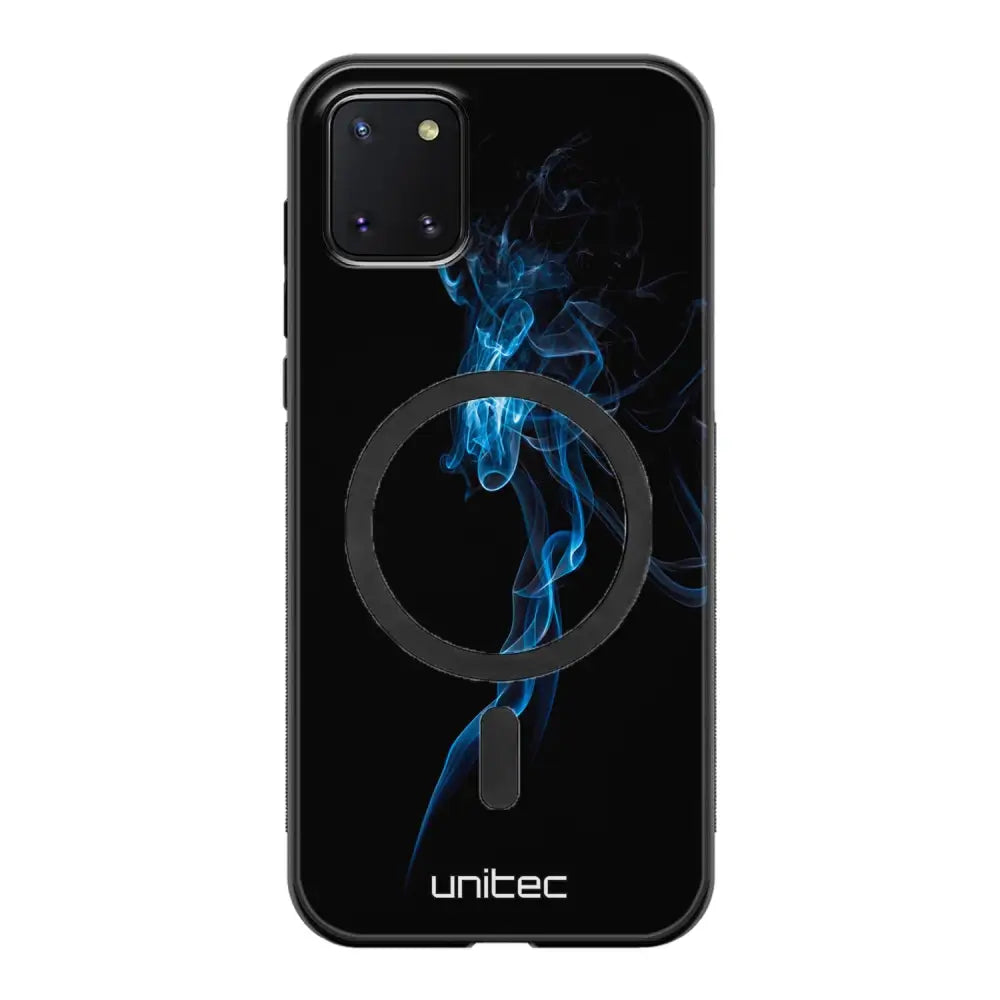 Samsung Galaxy Note 10 Lite suojakuoret - Blue Smoke On Black