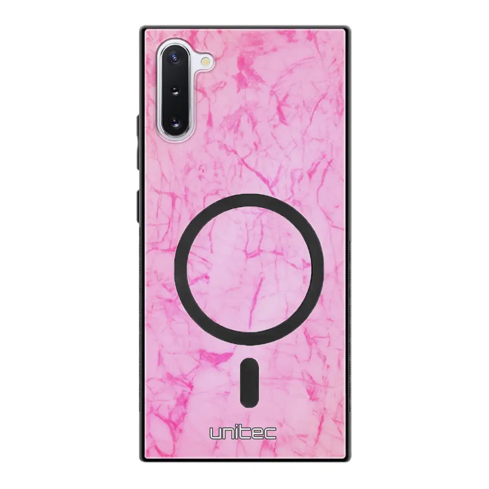 Samsung Galaxy Note 10 marmori suojakuoret - Light Pink Marble