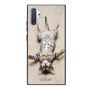 Samsung Galaxy Note 10 Plus kissa suojakuoret - Relaxing Cat - Ei