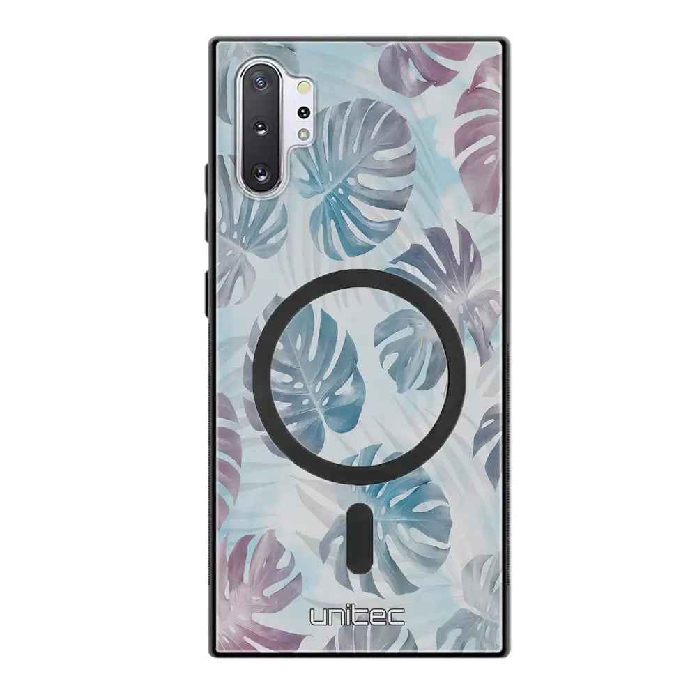 Samsung Galaxy Note 10 Plus kukka suojakuoret - Monstera Texture