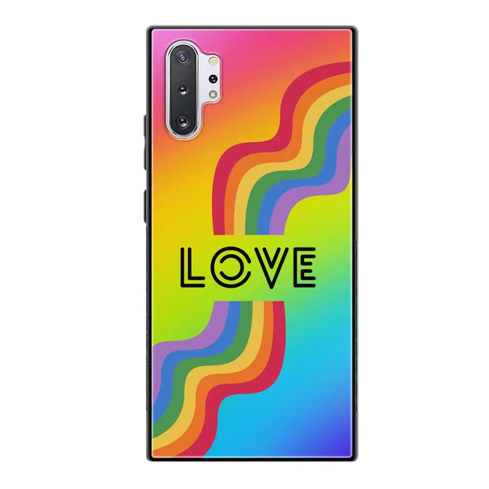 Samsung Galaxy Note 10 Plus pride suojakuoret - Love - Ei