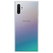 Samsung Galaxy Note 10 Plus Silikonikuori - Läpinäkyvä