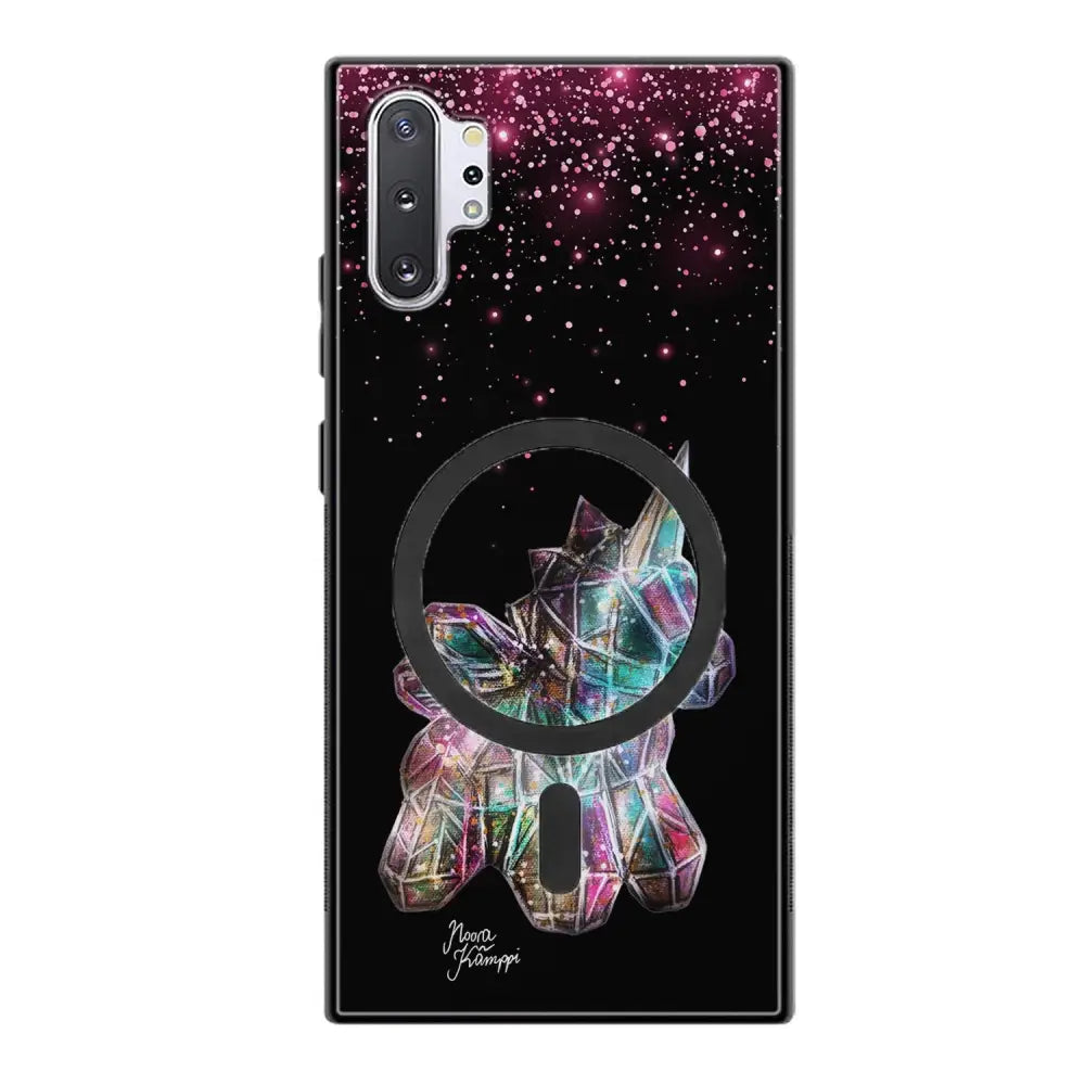Samsung Galaxy Note 10 Plus unicorn suojakuoret - Pinkki - Noora Kämppi