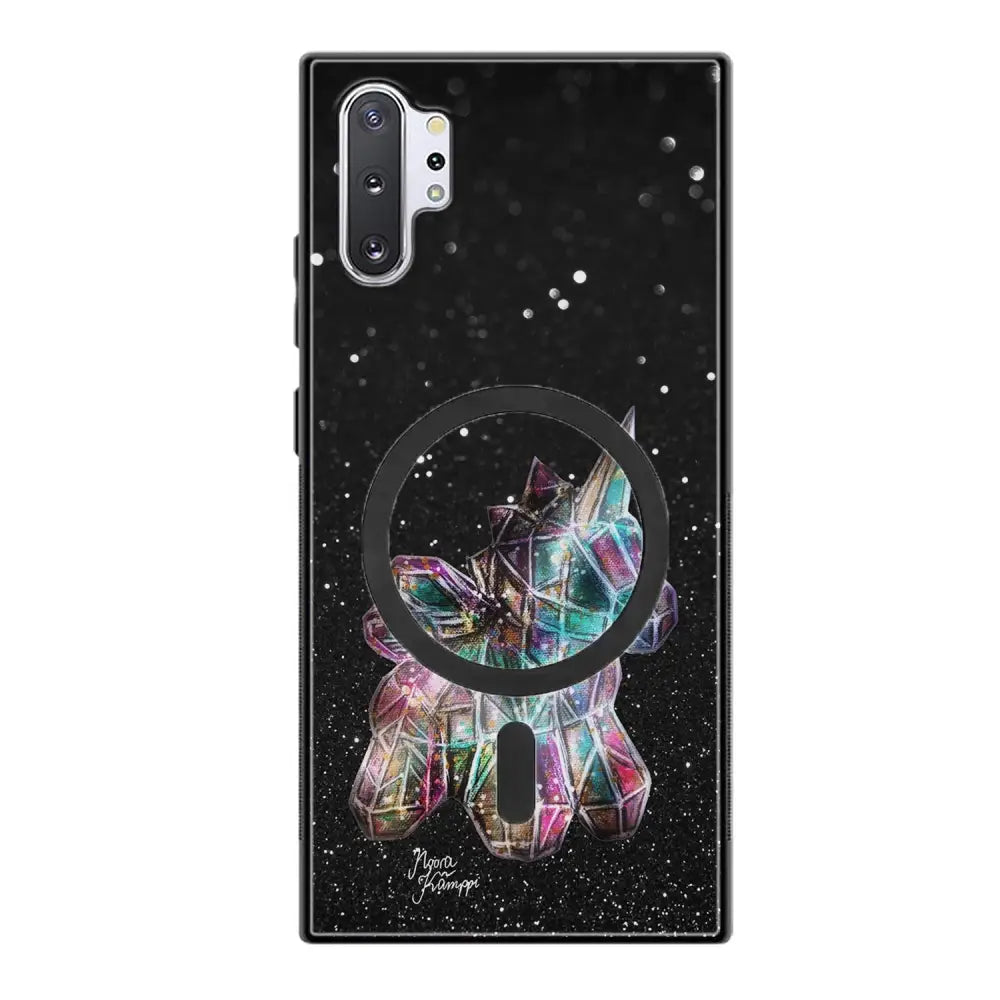 Samsung Galaxy Note 10 Plus unicorn suojakuoret - Valkoinen - Noora Kämppi