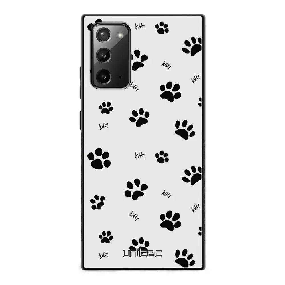Samsung Galaxy Note 20 kissa suojakuoret - Cat Paws - Ei