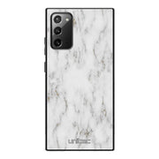 Samsung Galaxy Note 20 marmori suojakuoret - White Marble - Ei