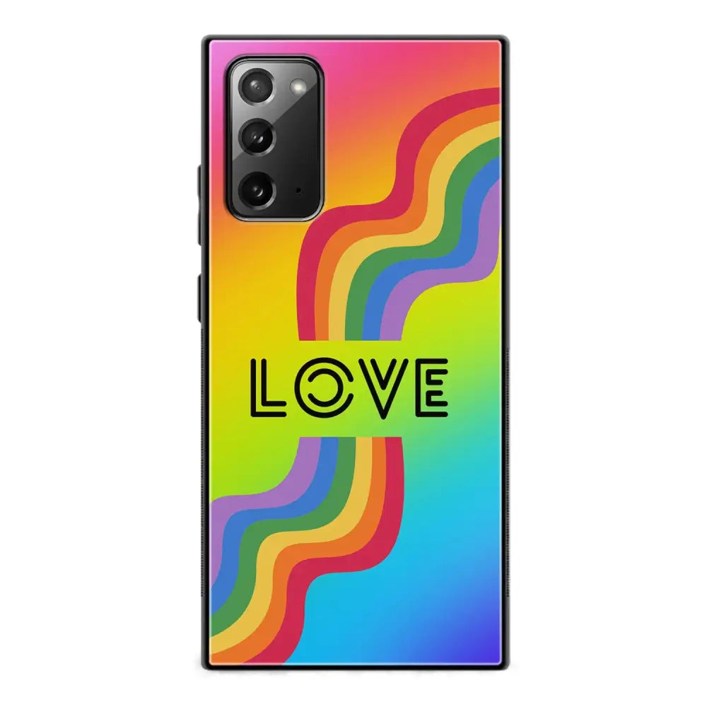 Samsung Galaxy Note 20 pride suojakuoret - Love - Ei