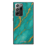 Samsung Galaxy Note 20 Ultra Suojakuoret Marmori – Turquoise Gold