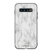 Samsung Galaxy S10 marmori suojakuoret - White Marble - Ei