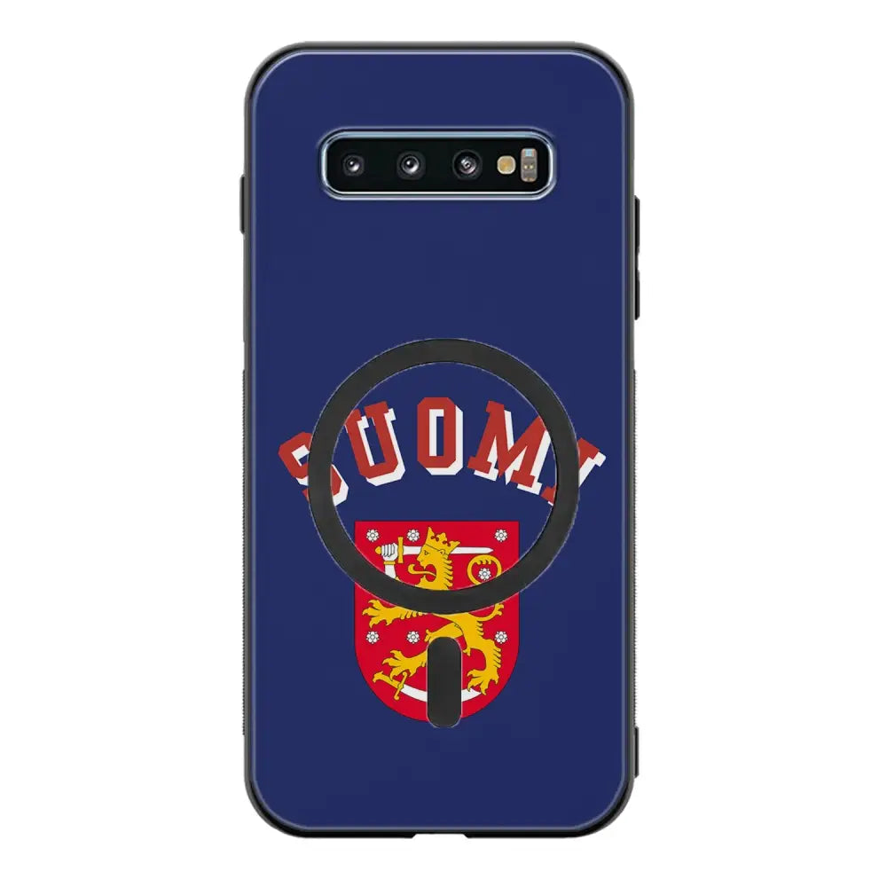 Samsung Galaxy S10 Plus jääkiekko suojakuoret - Leijonat Suomi