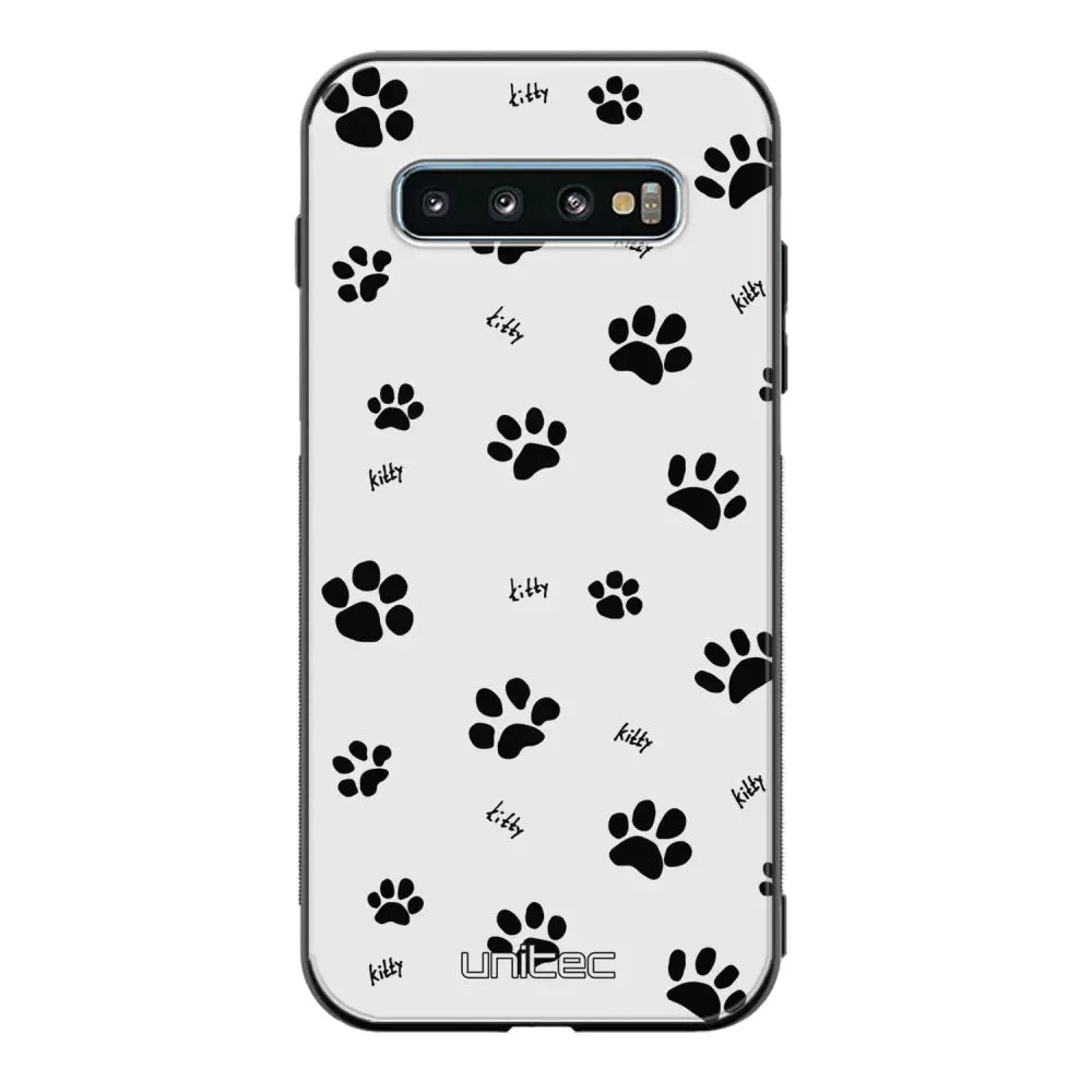 Samsung Galaxy S10 Plus kissa suojakuoret - Cat Paws - Ei