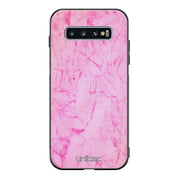 Samsung Galaxy S10 Plus marmori suojakuoret - Light Pink Marble - Ei