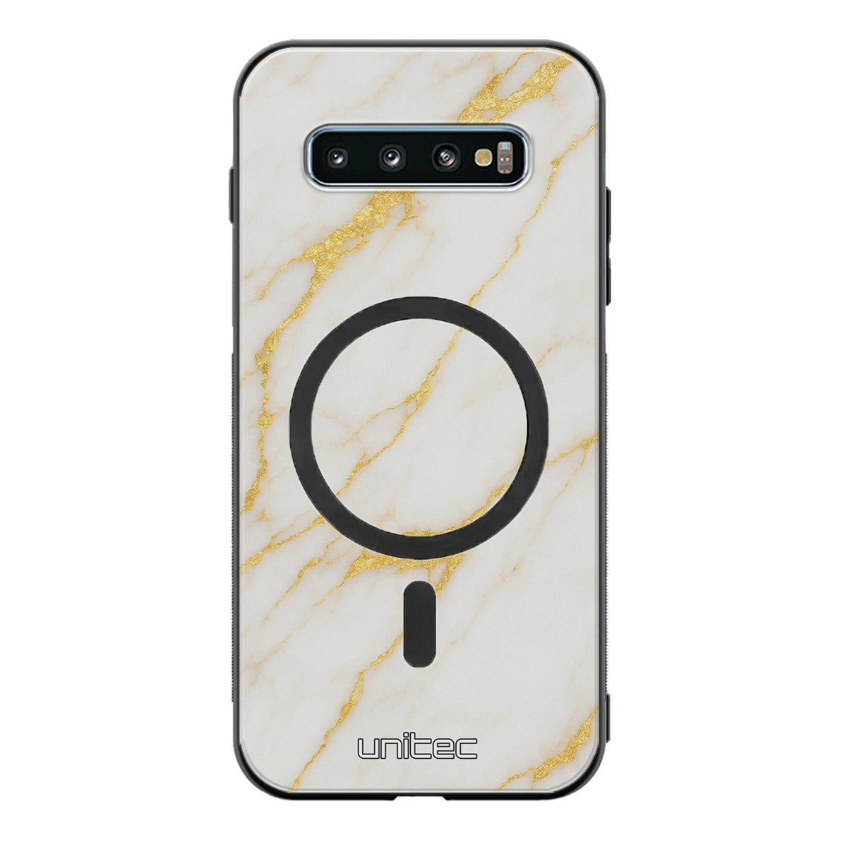 Samsung Galaxy S10 Plus Suojakuoret Marmori – White Luxe