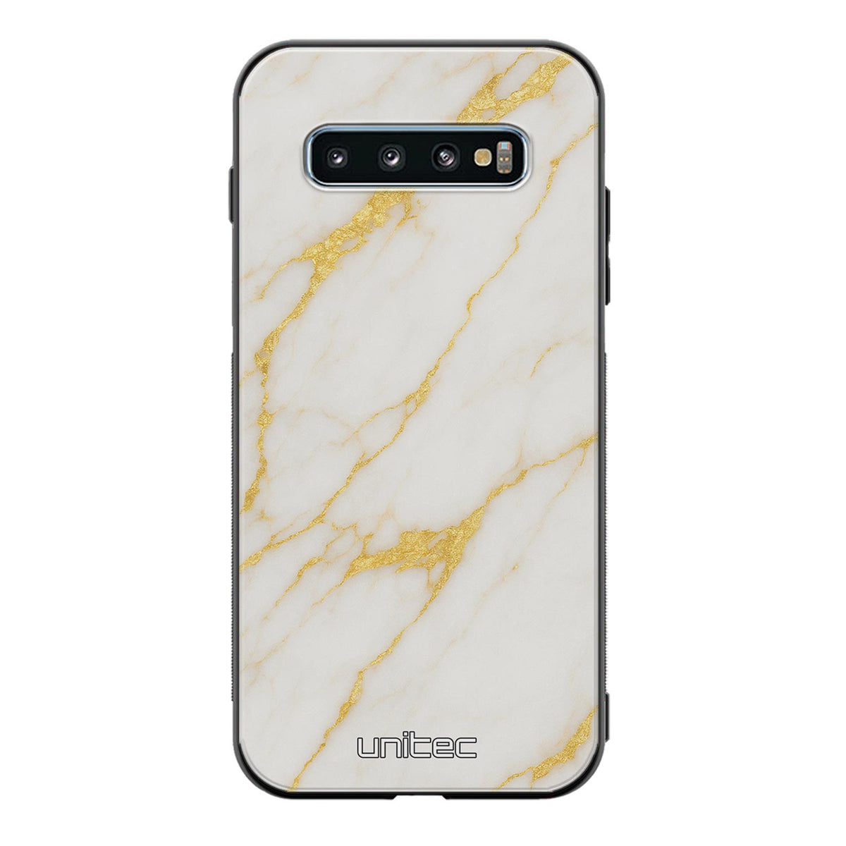 Samsung Galaxy S10 Plus Suojakuoret Marmori – White Luxe