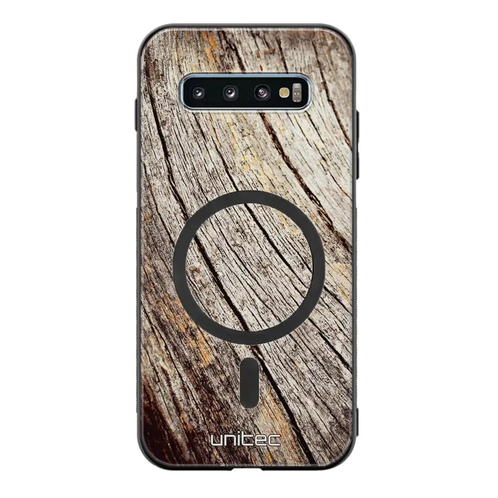 Samsung Galaxy S10 Plus suojakuoret - Wooden Stump