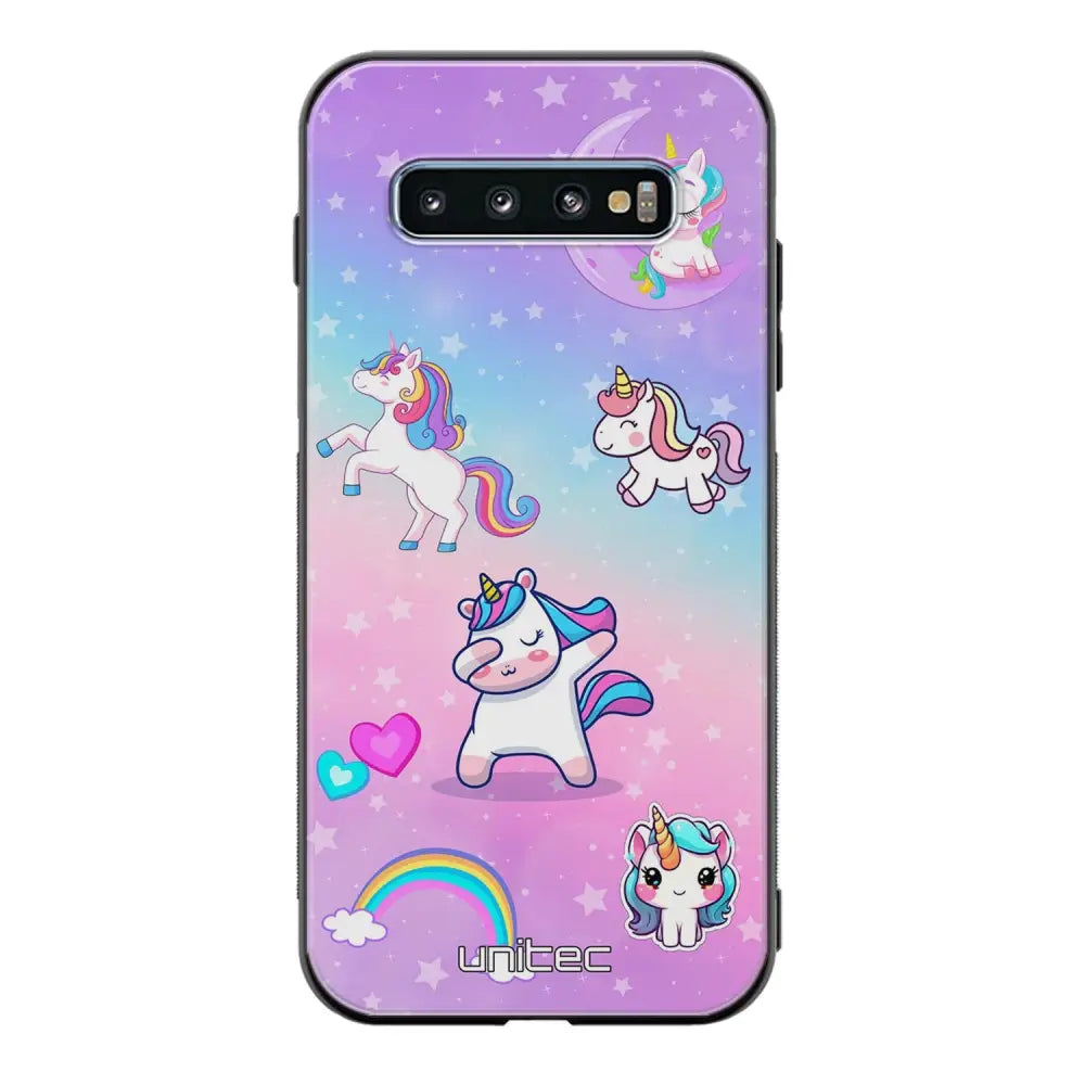 Samsung Galaxy S10 Plus suojakuoret - Yksisarvinen - Ei