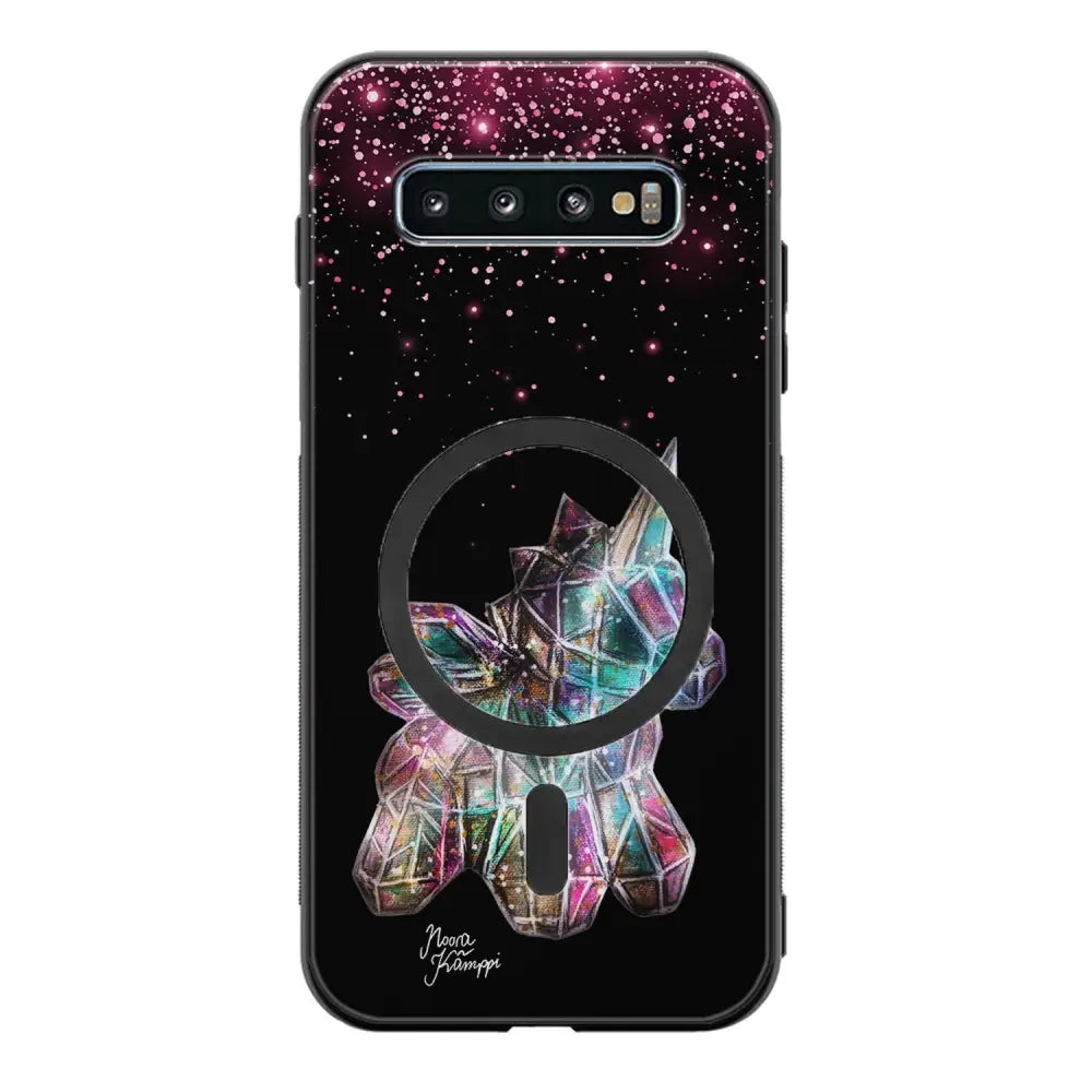 Samsung Galaxy S10 Plus unicorn suojakuoret - Pinkki - Noora Kämppi