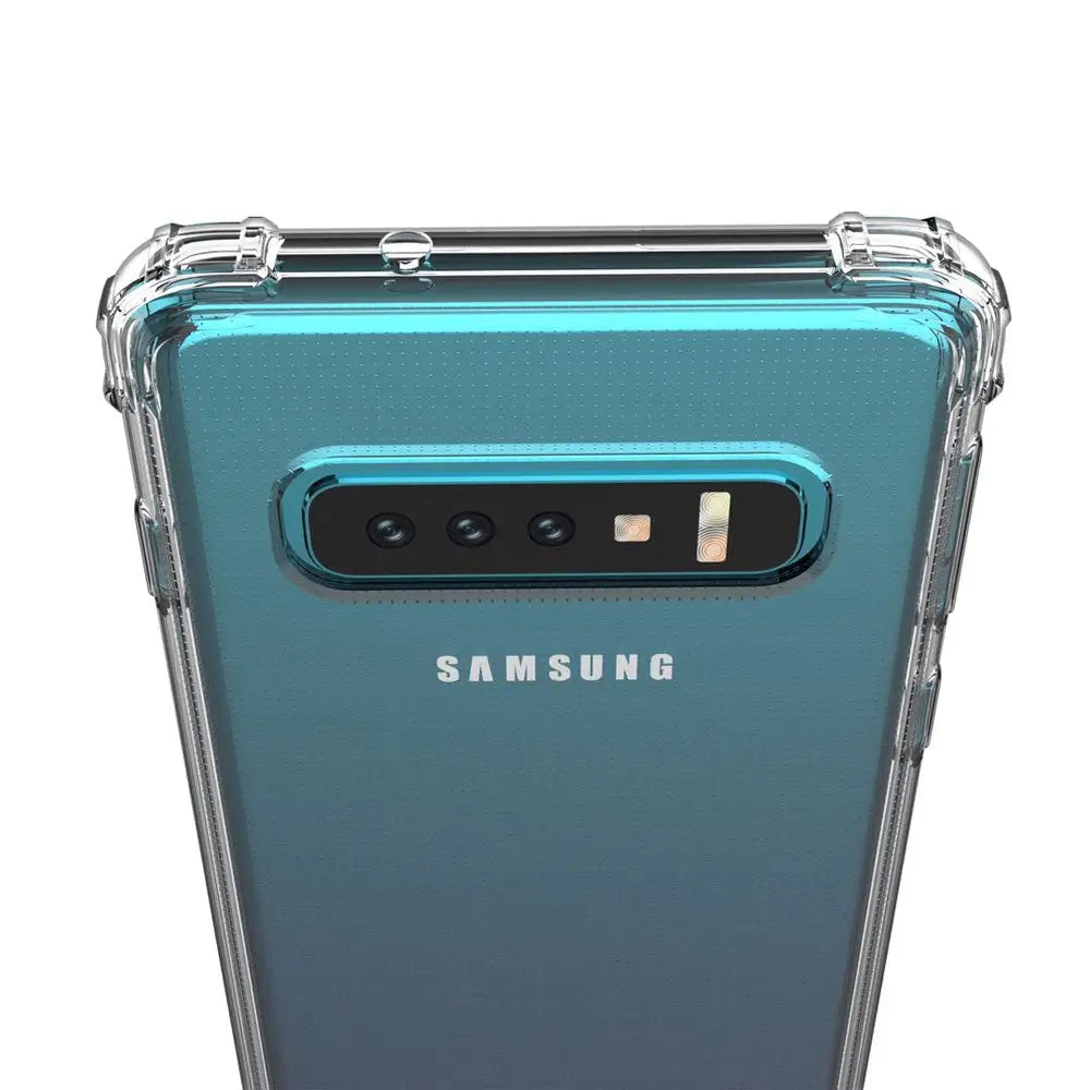 Samsung Galaxy S10 Silikonikuori - Läpinäkyvä