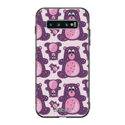 Samsung Galaxy S10 suojakuoret - Purple Teddy Bear - Ei