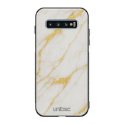 Samsung Galaxy S10 Suojakuoret Marmori – White Luxe