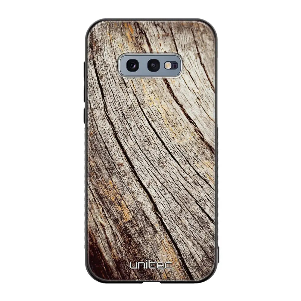Samsung Galaxy S10e suojakuoret - Wooden Stump - Ei